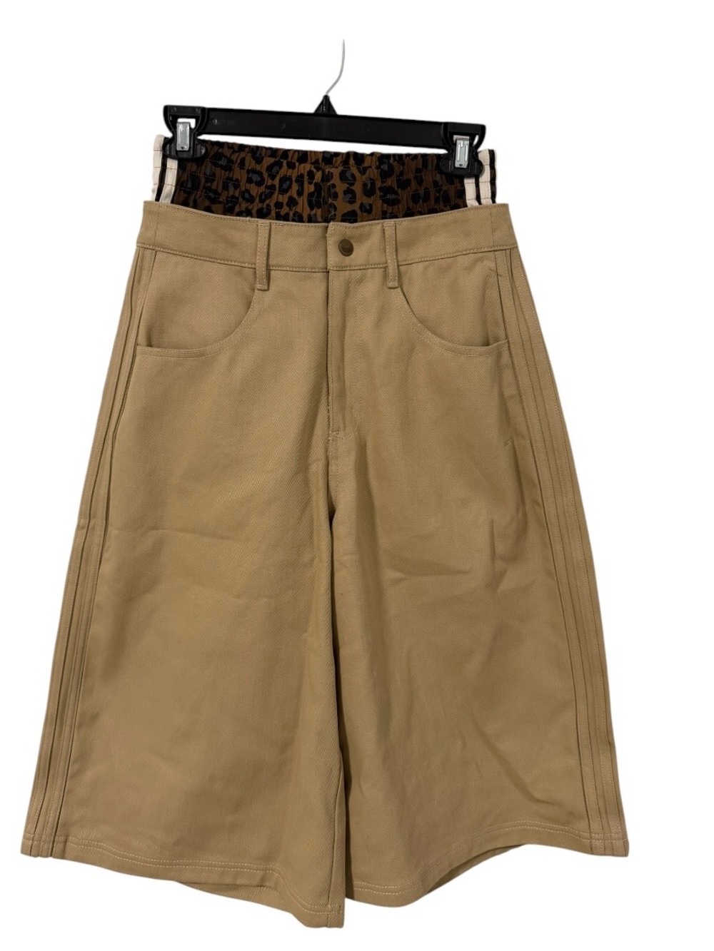 Adidas 2 Firebird Utility Jort Short Stone Khaki JX8762 Originals Leopard NWT